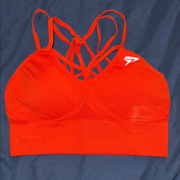 physiq apparel Other - Vibrant Orange Sports Bra
